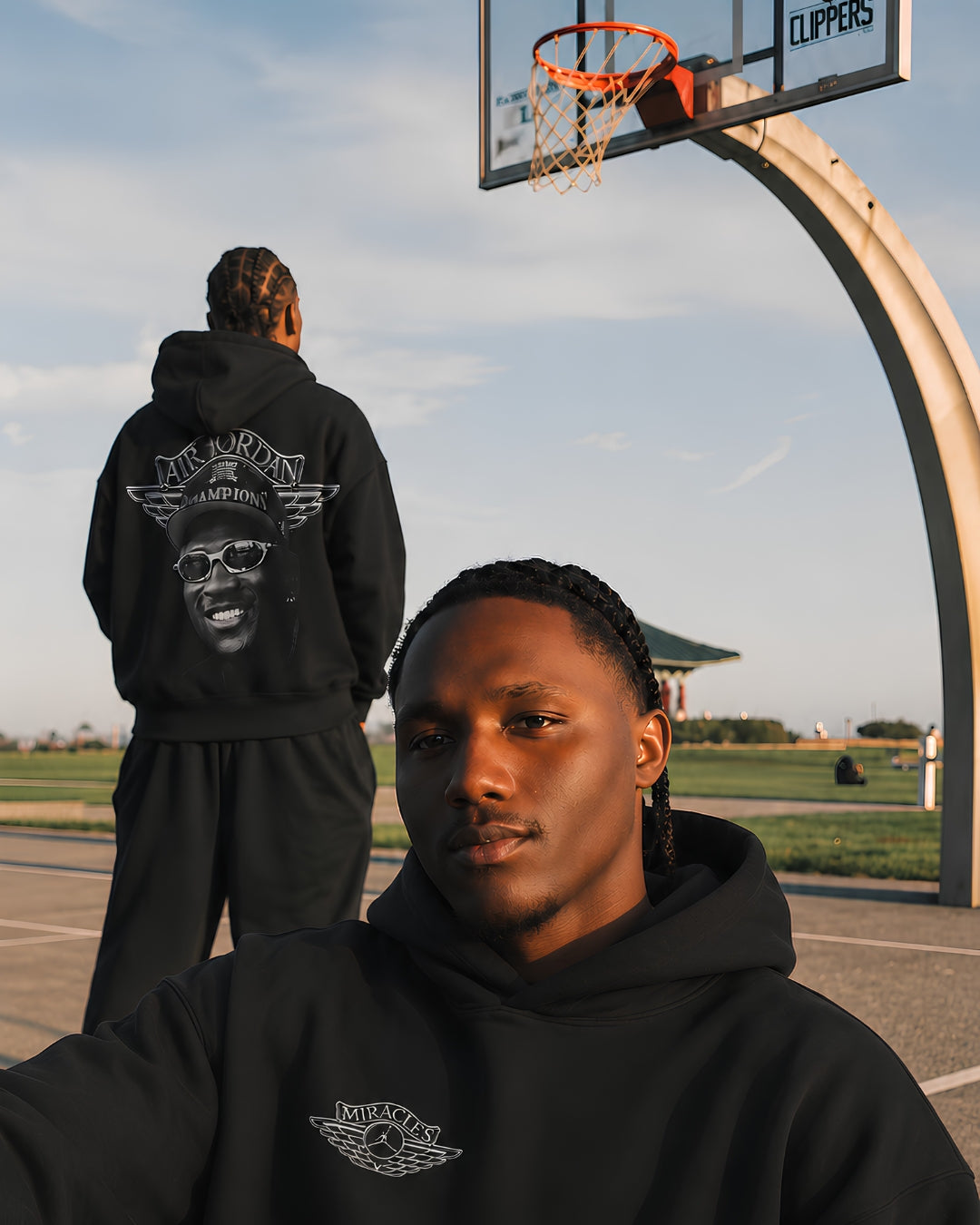 Sweat à capuche "AIR JORDAN"