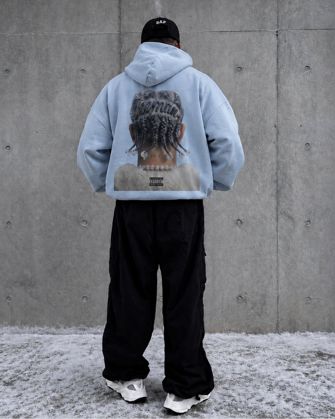 Sweat à capuche "ICEMAN"