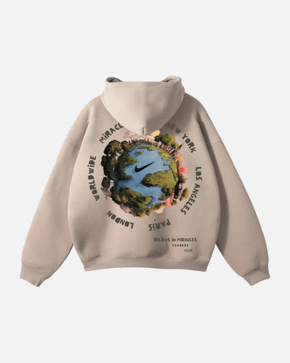 "WORLDWIDE"フーディー