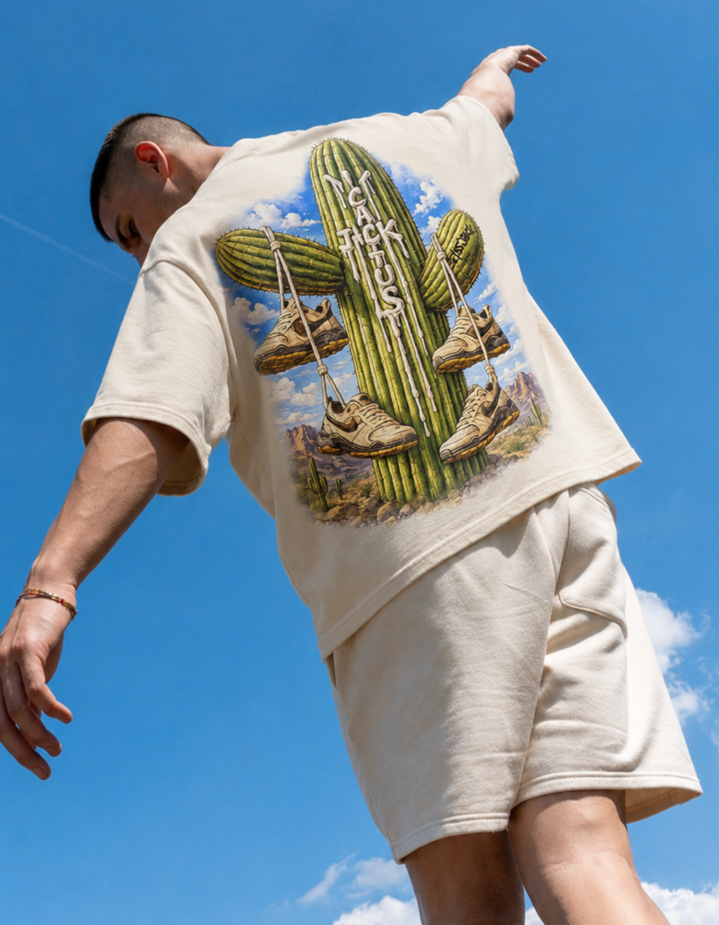 「CACTUS x JAXX」Tシャツ