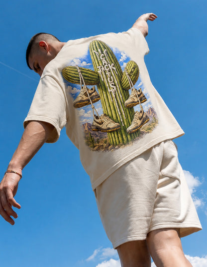 「CACTUS x JAXX」Tシャツ