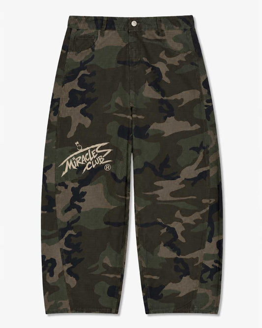 "MEMBERS" CAMO PANTS