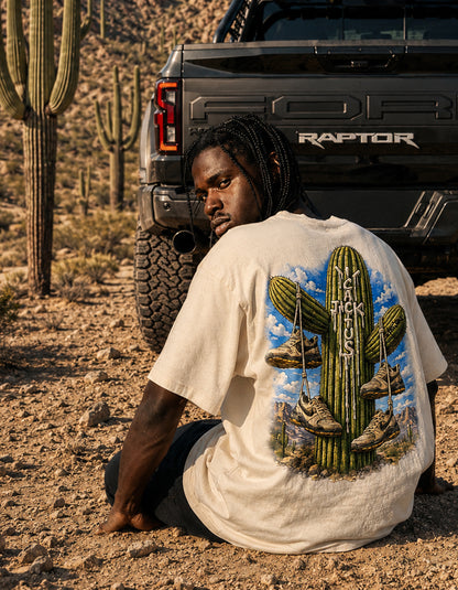 「CACTUS x JAXX」Tシャツ