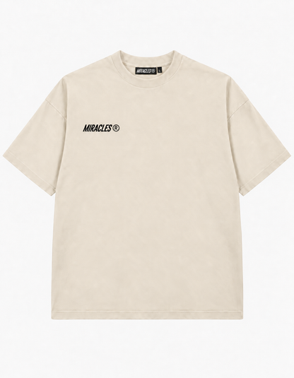 AIR Tee Ecru front view