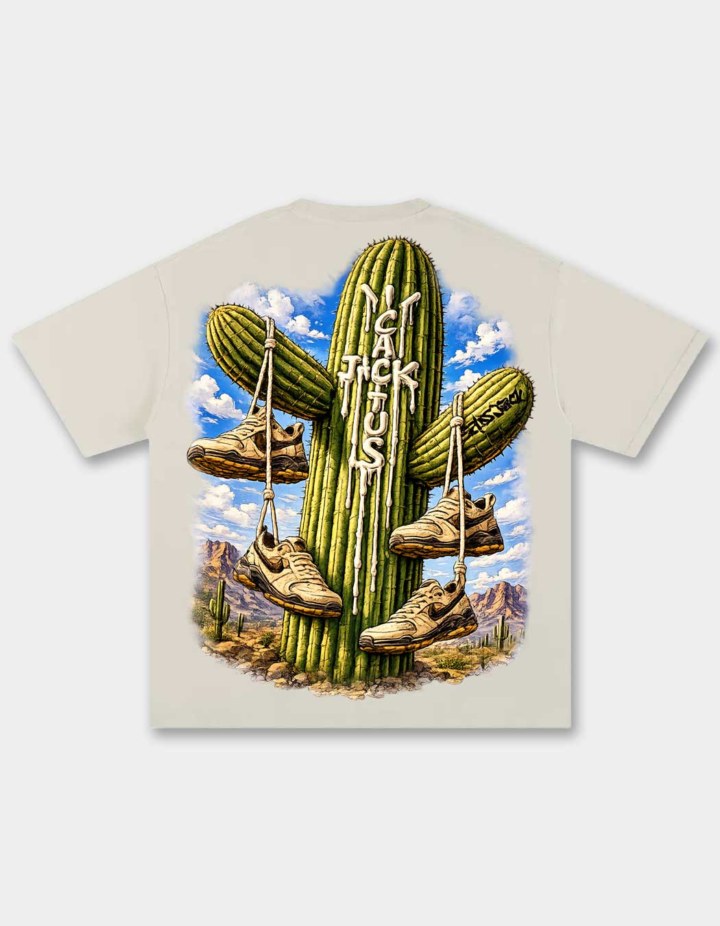 「CACTUS x JAXX」Tシャツ