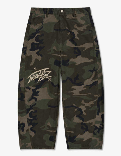"MEMBERS" CAMO PANTS
