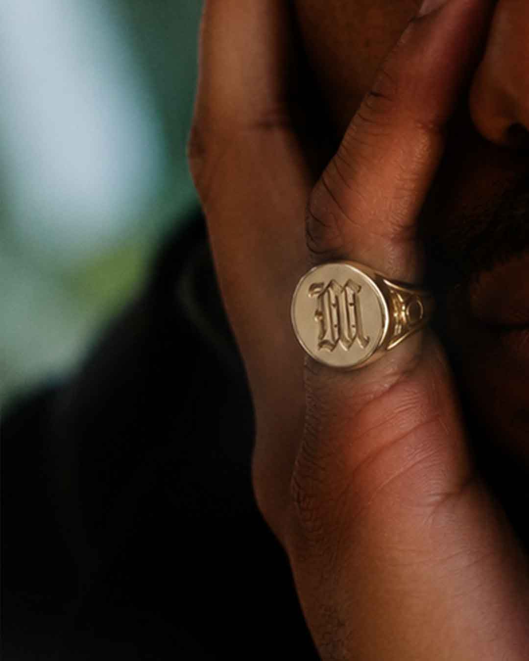 18K Gold Signet