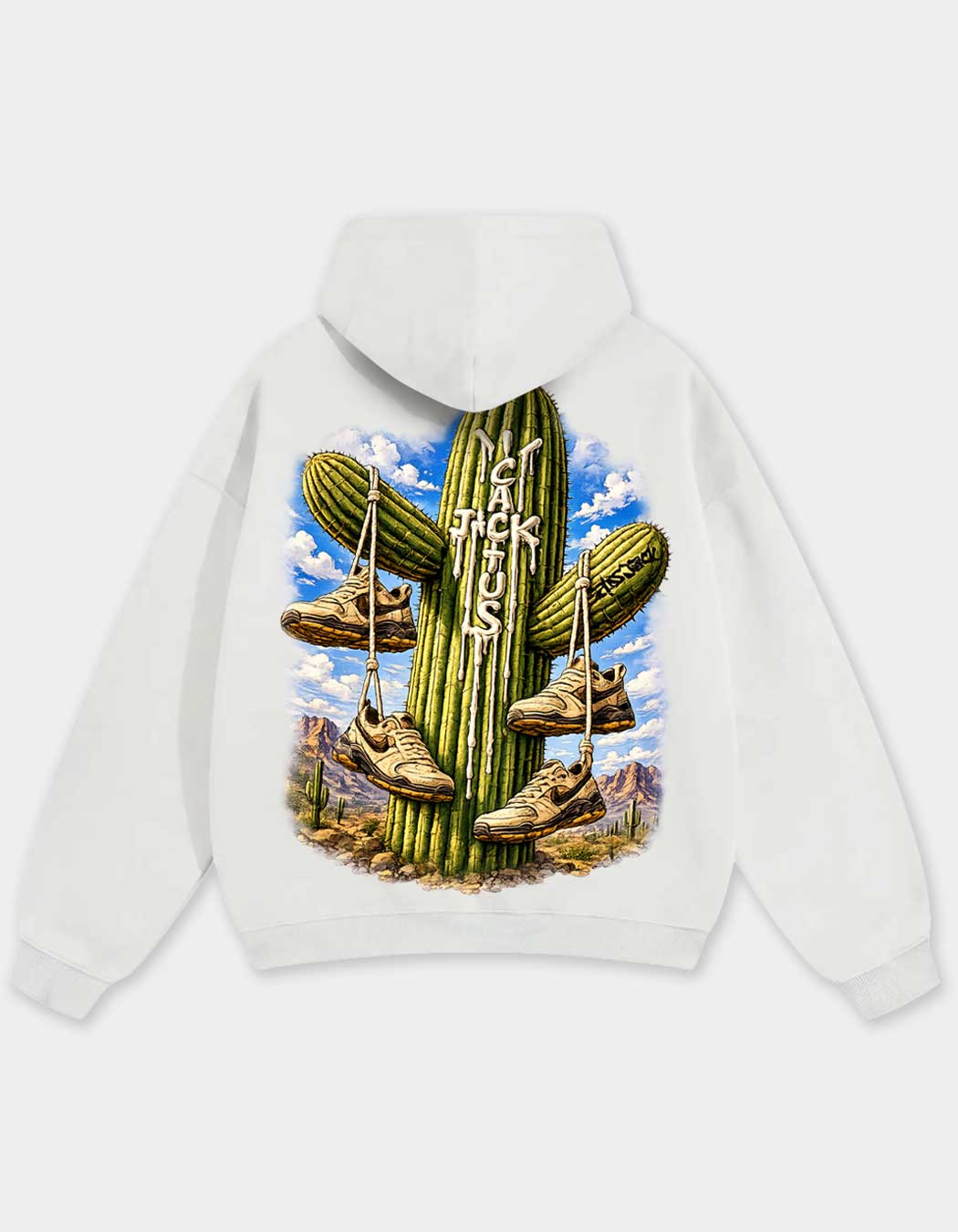 SWEAT À CAPUCHE "CACTUS x JAXX"